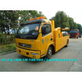 4 Wheels 5T road wrecker truck, wrecker towing truck, cheap towing wrecker trucks fo sale